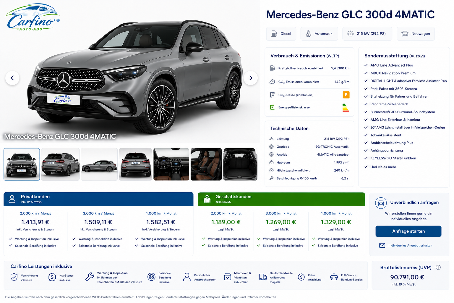 Mercedes-Benz GLC 300d 4MATIC