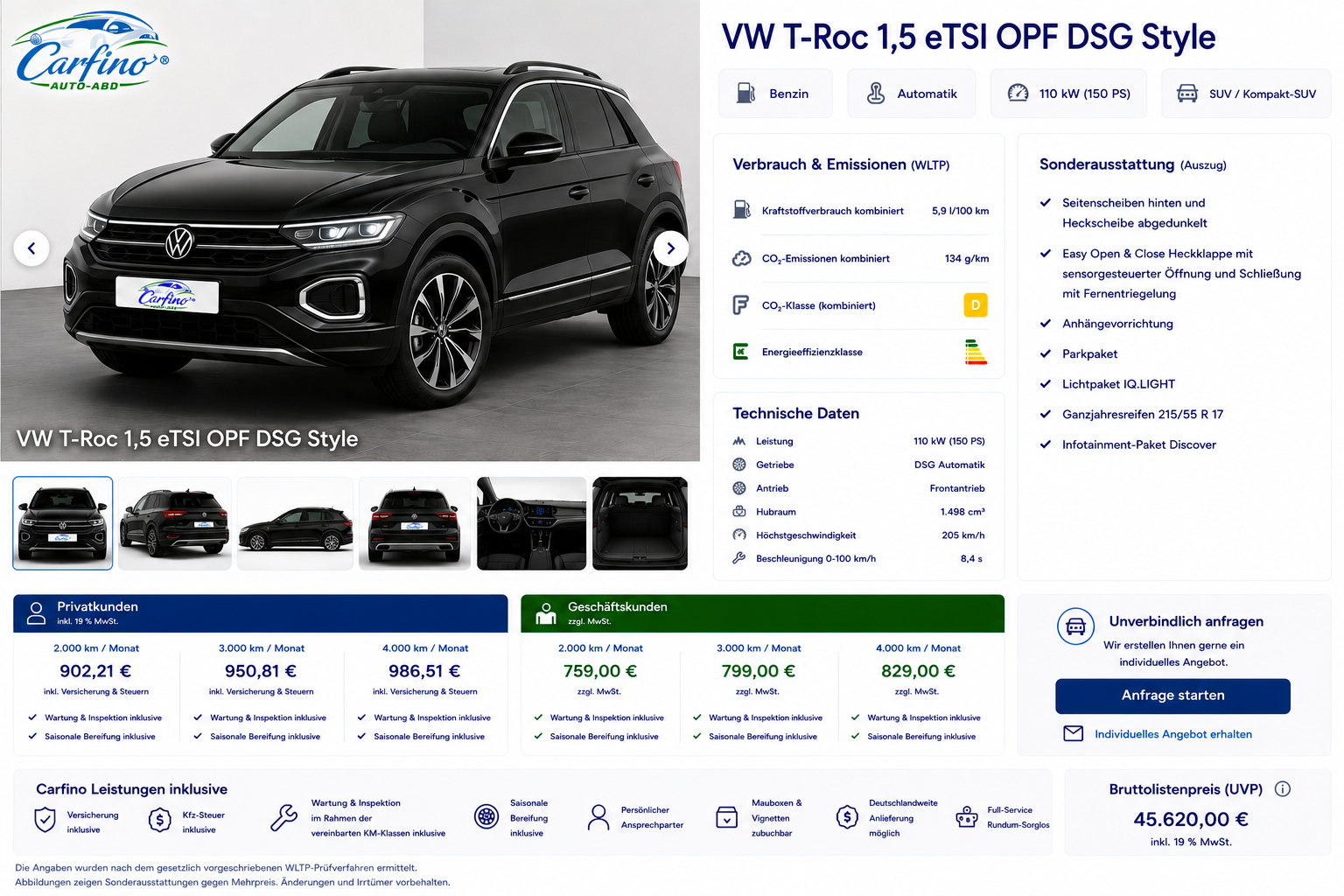 VW T-Roc 1,5 eTSI OPF DSG Style